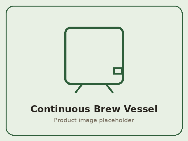 Continuous Brew Vessel with Spigot (2+ Gallon)